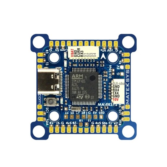 Matek System F405-MINI TE Flight Controller RC Racing Drone for VTX Plastic STM32F405RGT6 ICM42605 10V BEC OSD W/Accessor